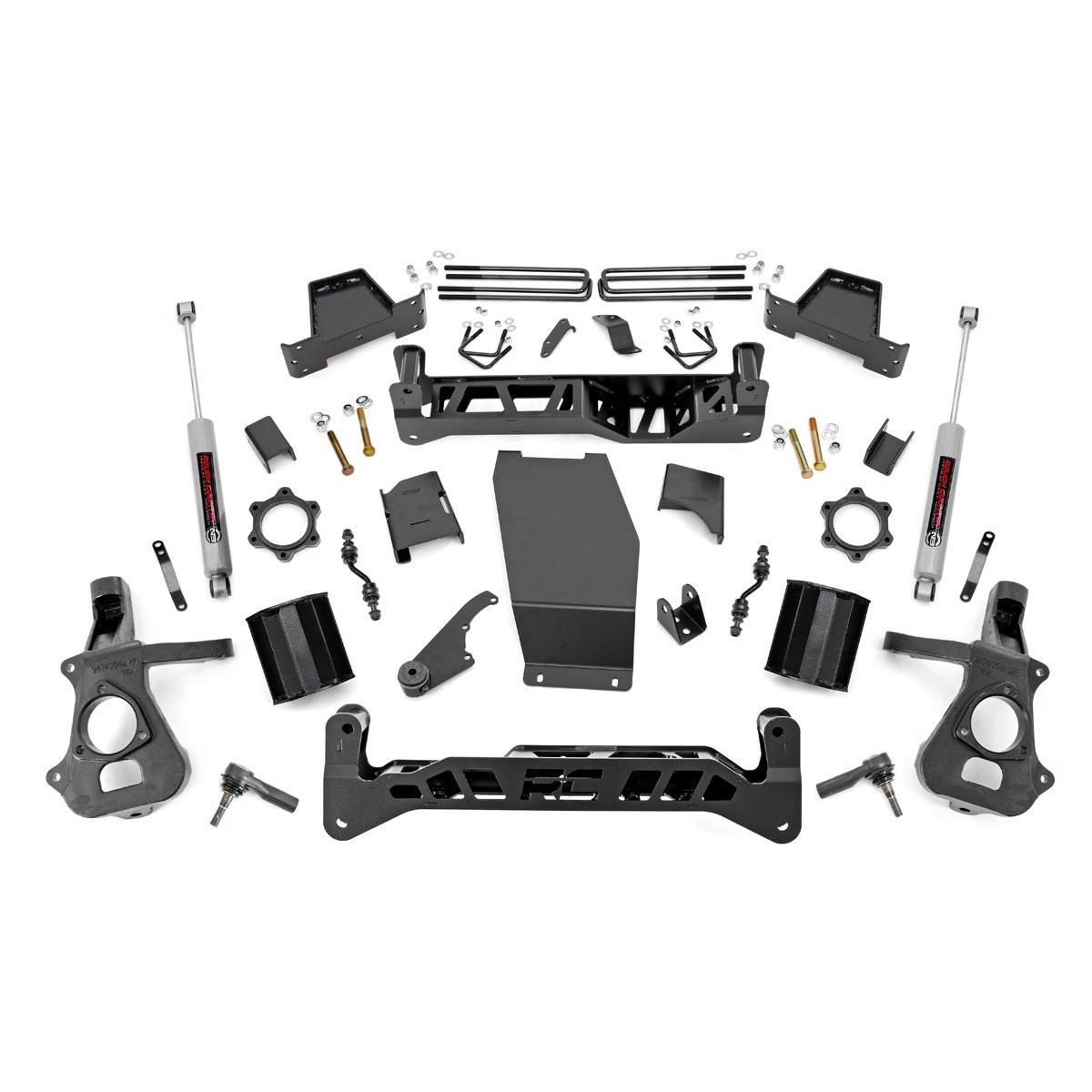 Rough Country 7 Inch Lift Kit - Cast Steel - Chevy/GMC 1500 (14-18)
