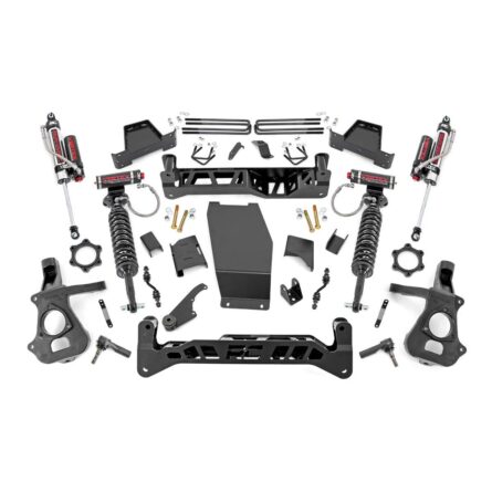 Rough Country 7 Inch Lift Kit - Alum/Stamp Steel - Vertex - Chevy/GMC 1500 (14-18)