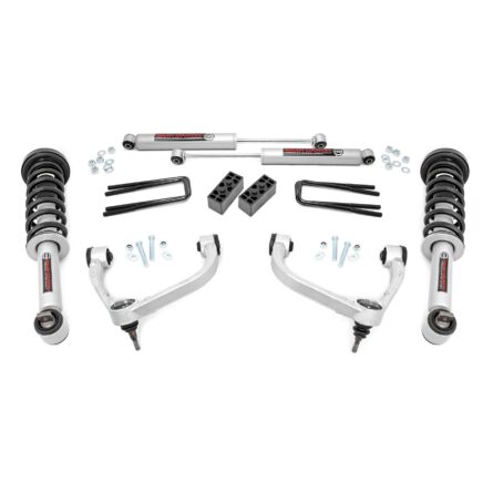 Rough Country 3 Inch Lift Kit - N3 Struts - Ford F-150 4WD (2014-2020)