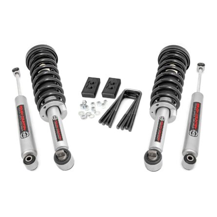 Rough Country 2 Inch Lift Kit - N3 Struts/N3 - Ford F-150 4WD (2014-2020)