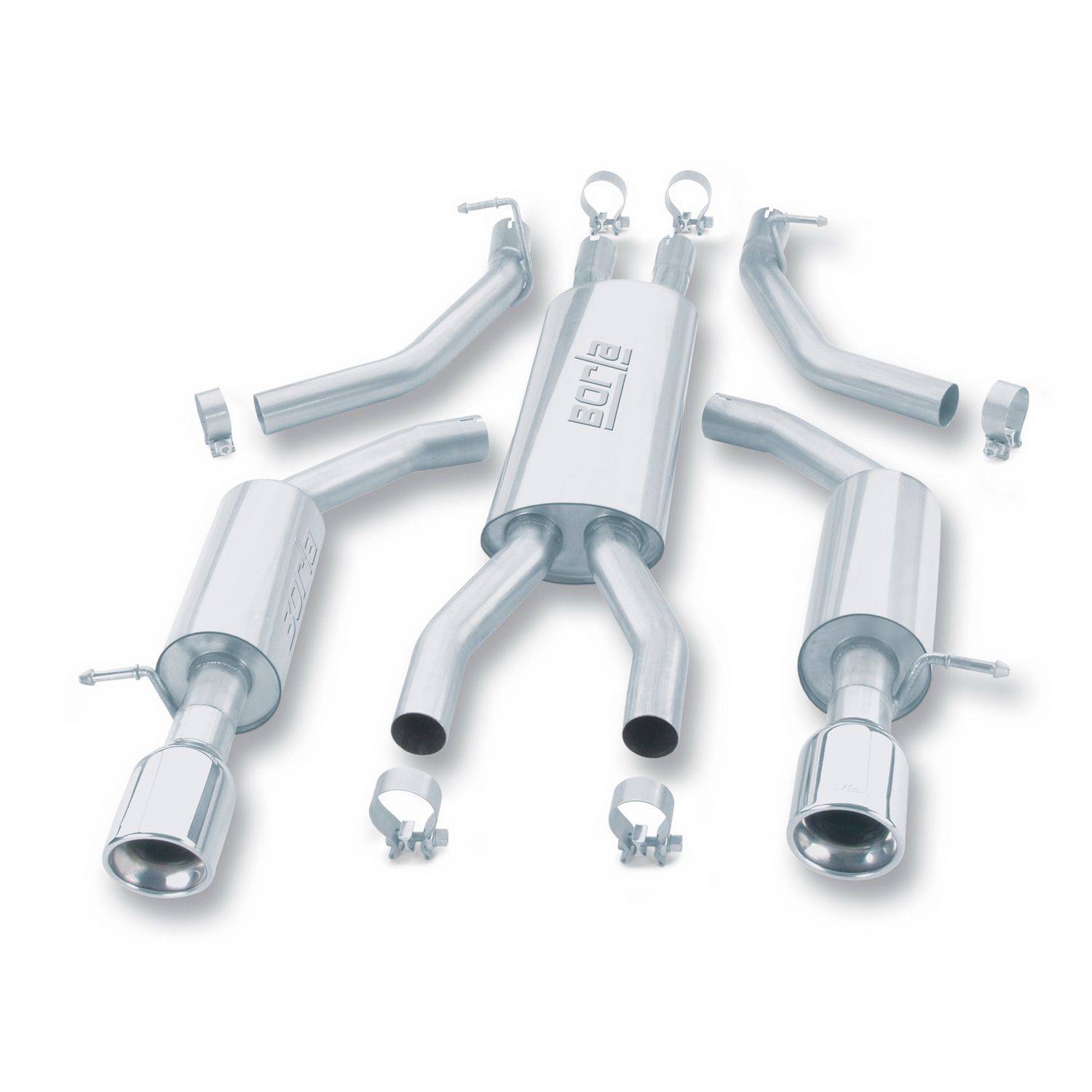 2003 Ford Thunderbird Cat-Back Exhaust System Touring