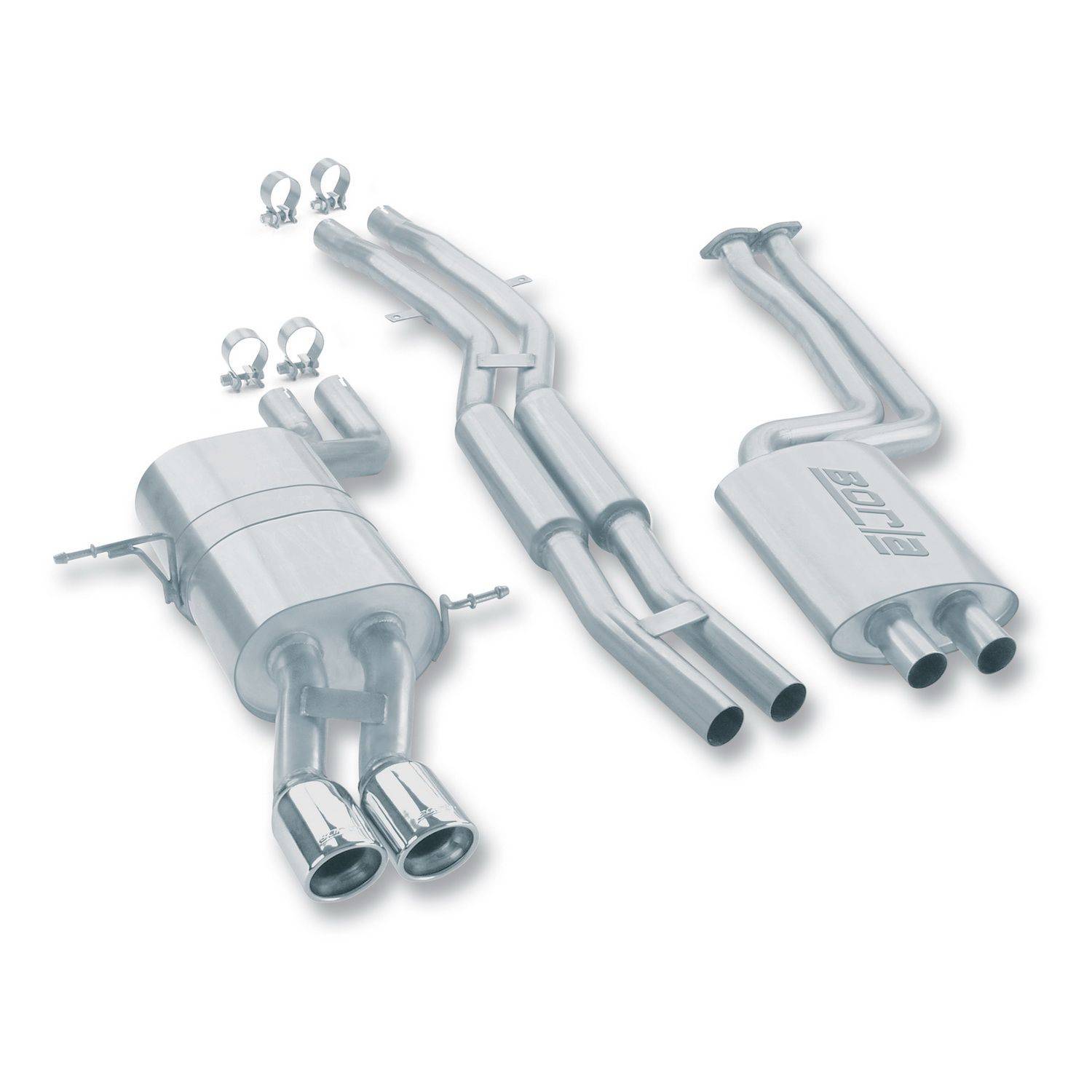 1999-2006 BMW 323i/ 323ci/ 325i/ 325ci/ 328i/ 328ci/ 330i/ 330ci Cat-Back Exhaust System