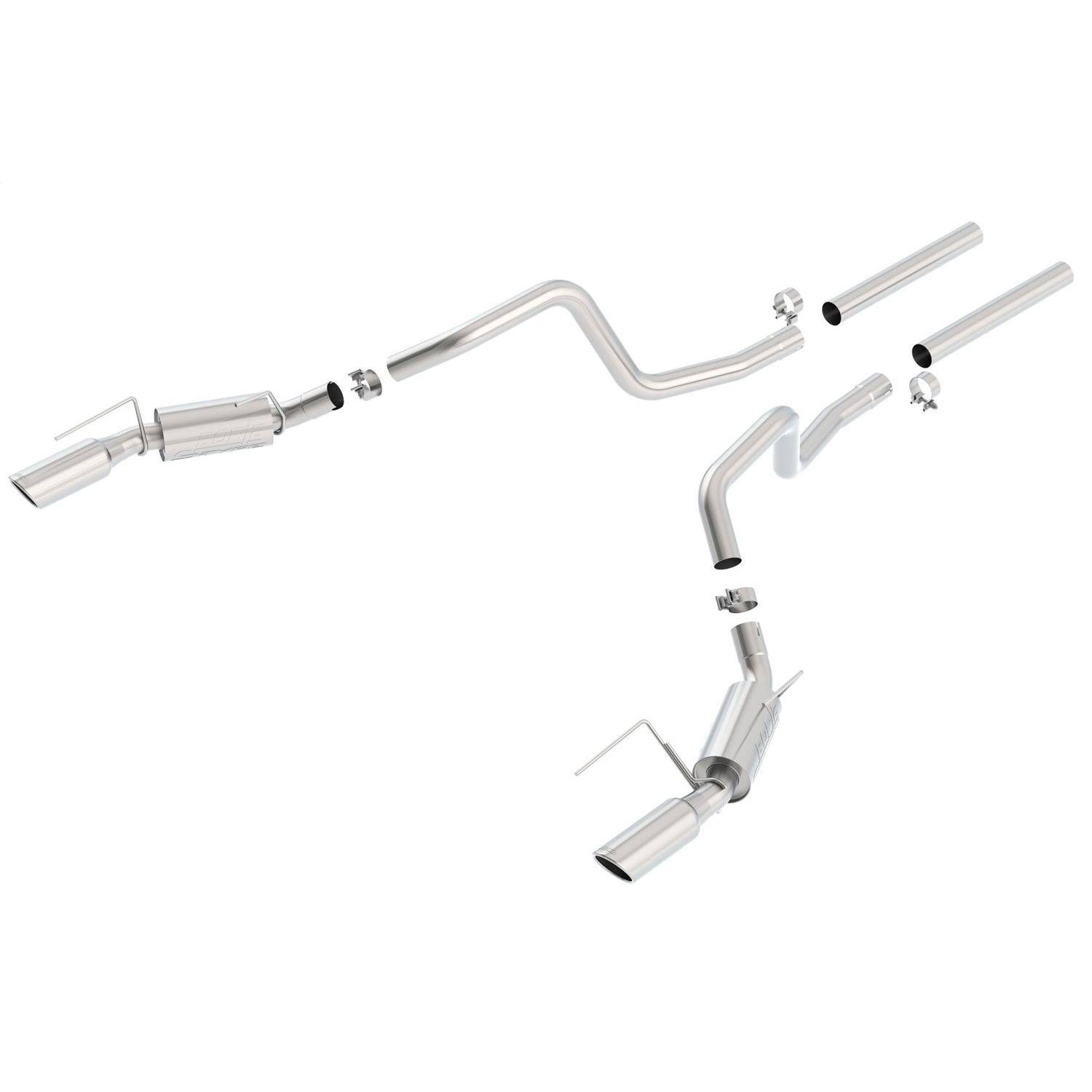 2005-2009 Ford Mustang GT/ Mustang Shelby GT500 Cat-Back Exhaust System S-Type