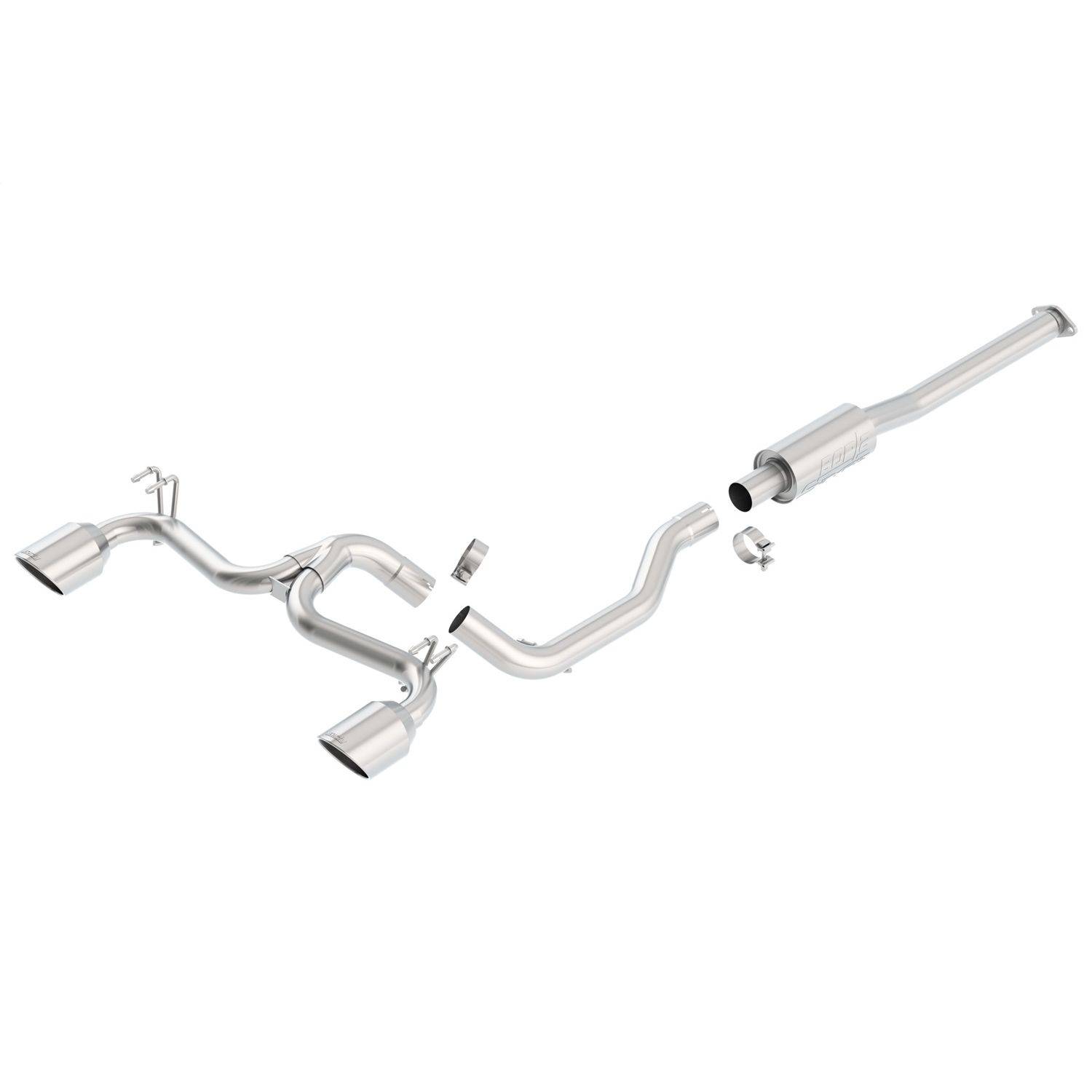 2008-2015 Mitsubishi Lancer Evolution X Cat-Back Exhaust System S-Type