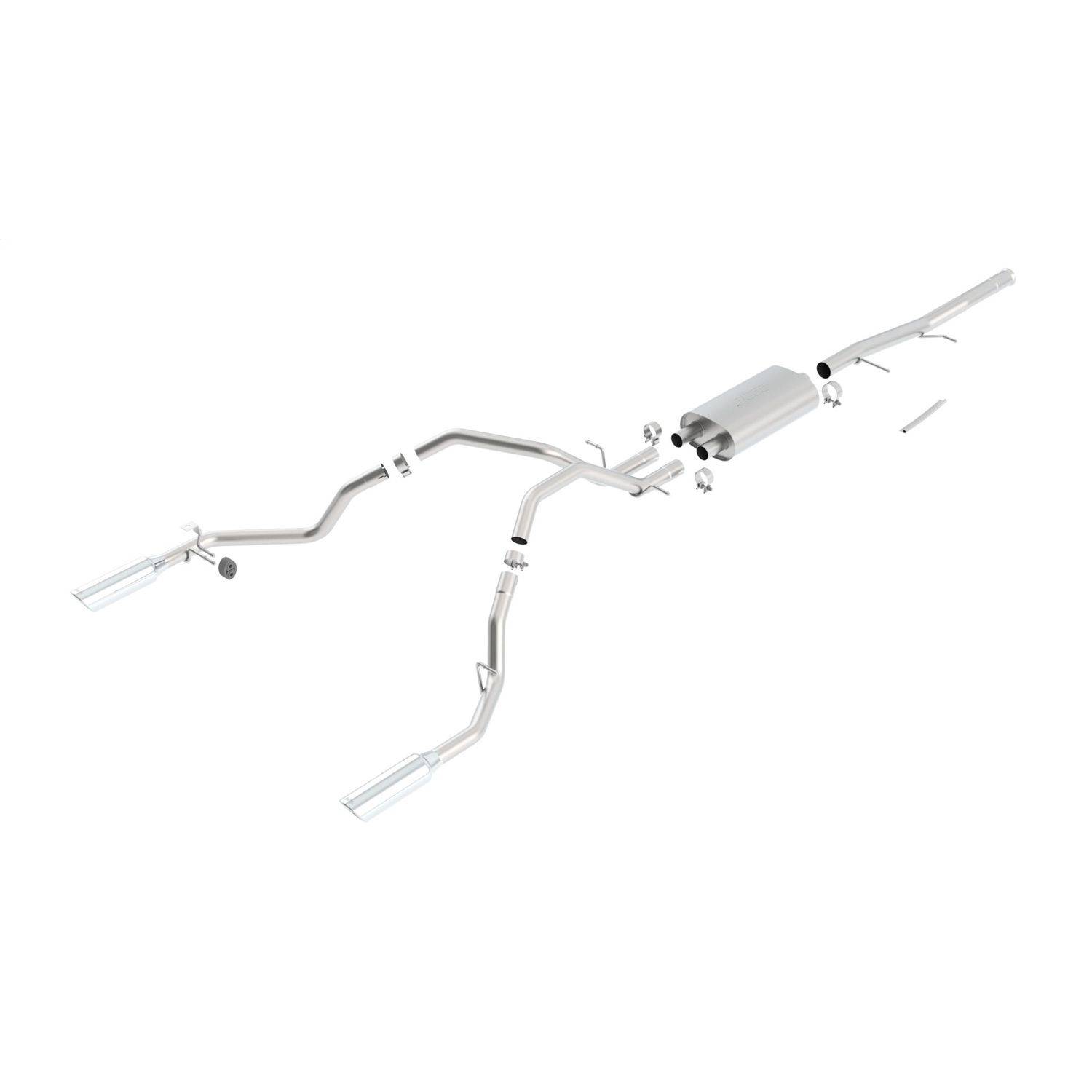 2009-2013 Chevrolet Silverado 1500/ GMC Sierra 1500 Cat-Back Exhaust System Touring