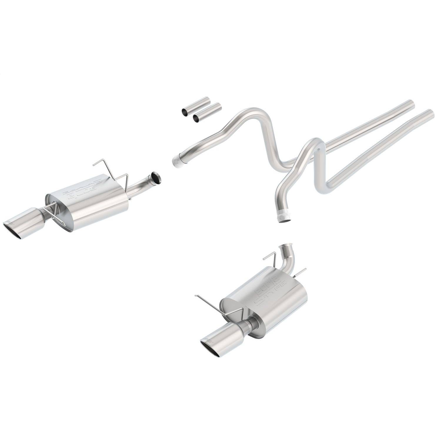 2011-2014 Ford Mustang V6 Cat-Back Exhaust System S-Type