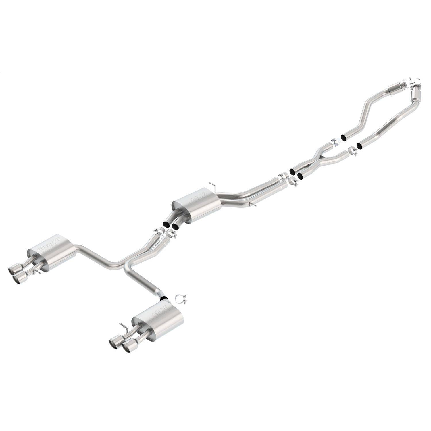 2010-2016 Audi S4 Cat-Back Exhaust System S-Type