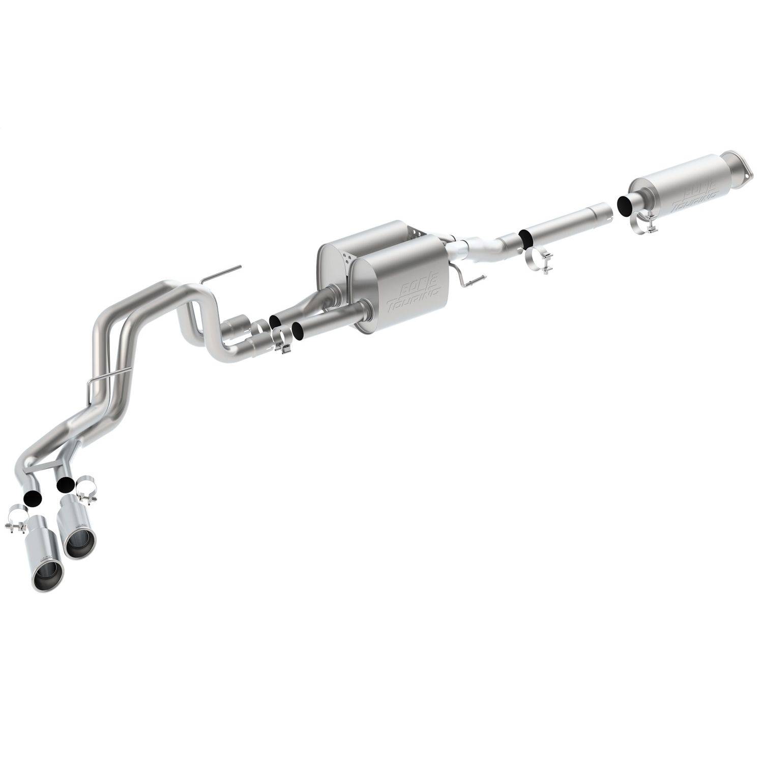 2010-2014 Ford F-150 SVT Raptor/ F-150 Harley Davidson Cat-Back Exhaust System Touring