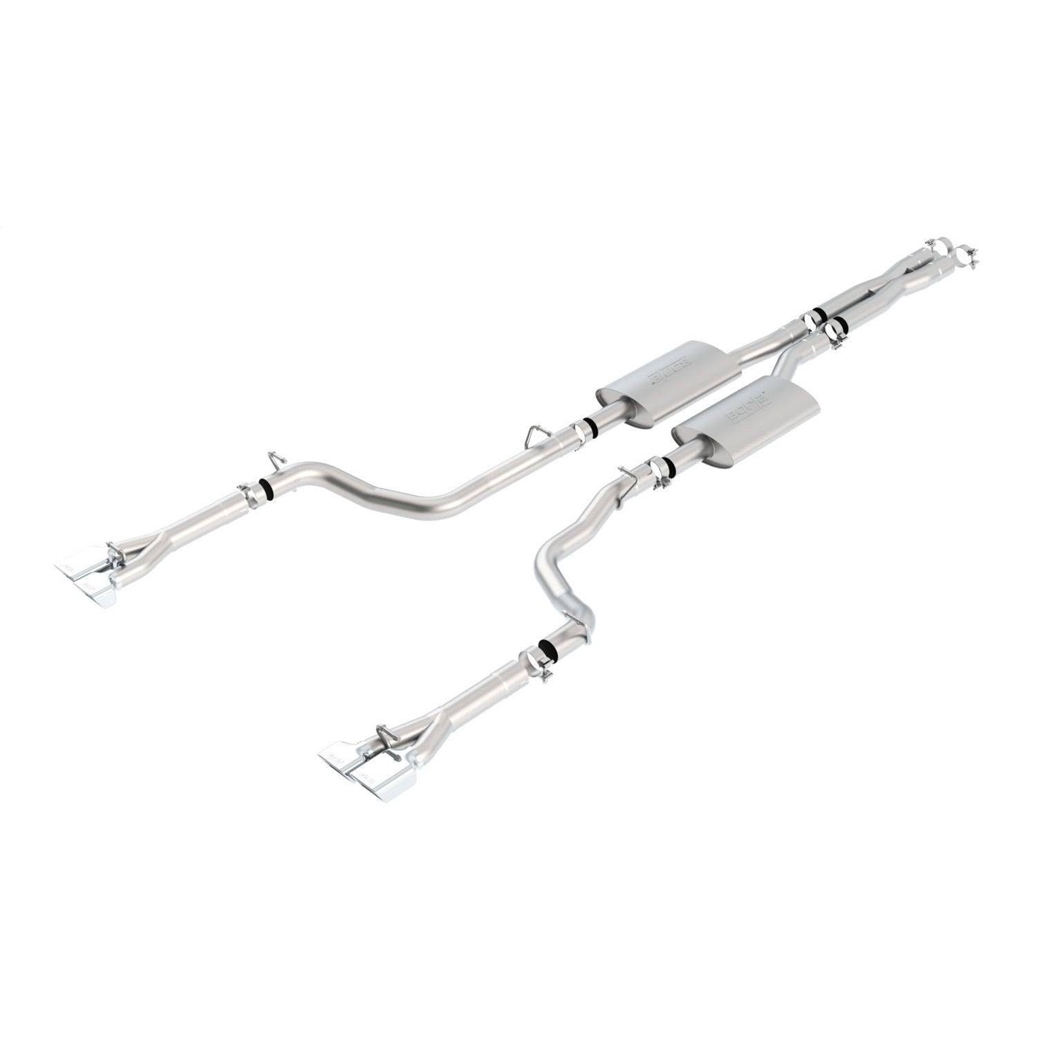 2011-2014 Dodge Challenger SRT-8 Cat-Back Exhaust System S-Type