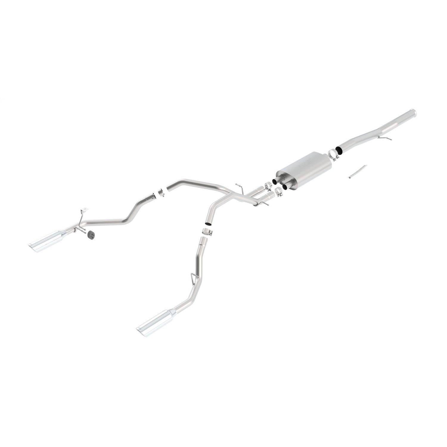 2011-2013 Chevrolet Silverado 1500/ GMC Sierra/ Sierra Denali 1500 Cat-Back Exhaust System S-Type