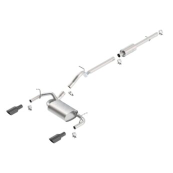 2012-2018 Jeep Wrangler JKU Cat-Back Exhaust System Touring