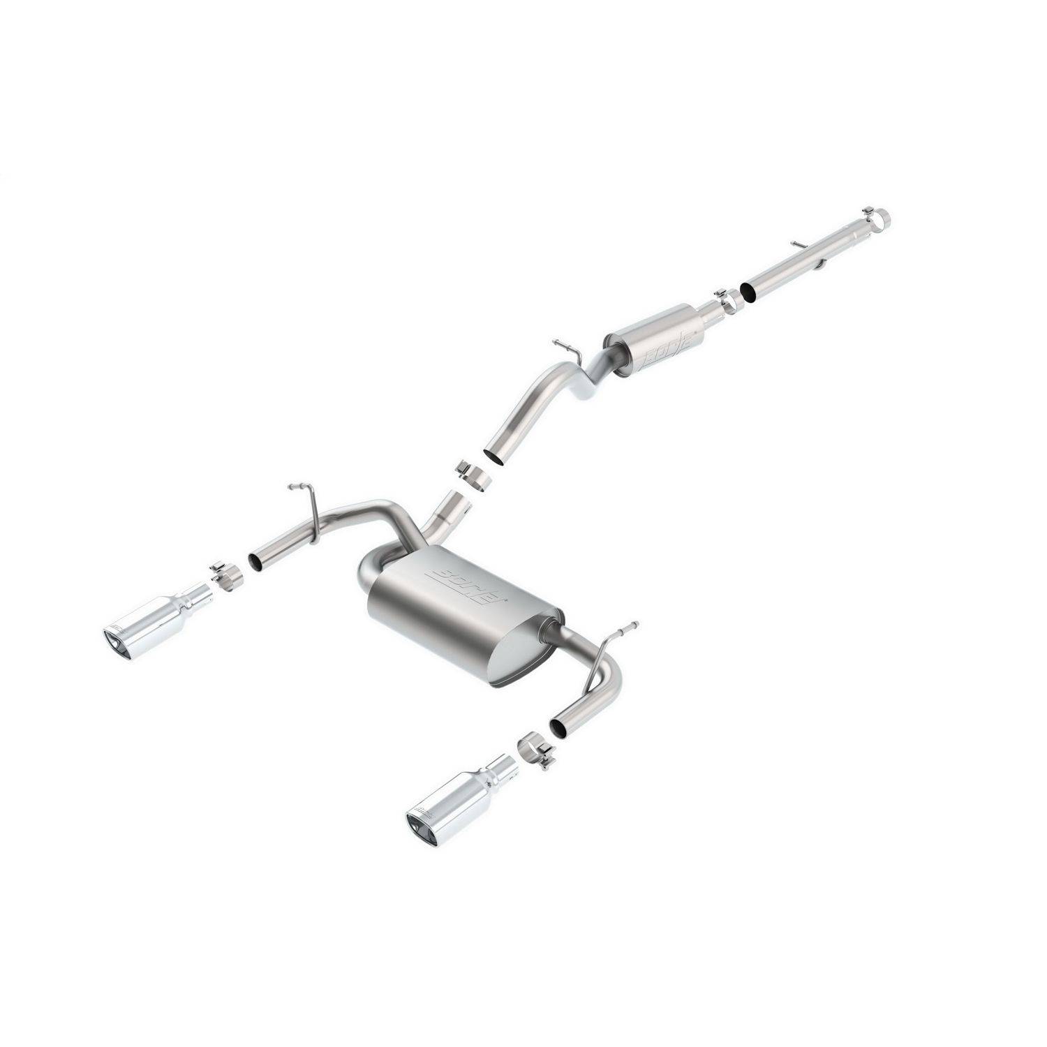2012-2018 Jeep Wrangler JK Cat-Back Exhaust System Touring