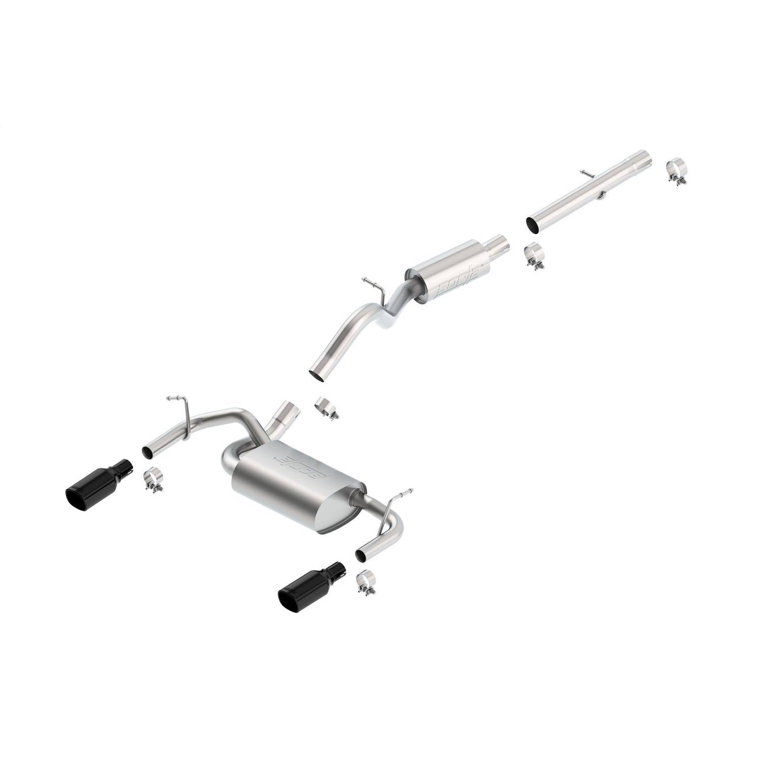 2012-2018 Jeep Wrangler JK Cat-Back Exhaust System Touring