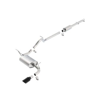 JKU Wrangler 4 door 2012-2018 Cat-Back Exhaust System Touring