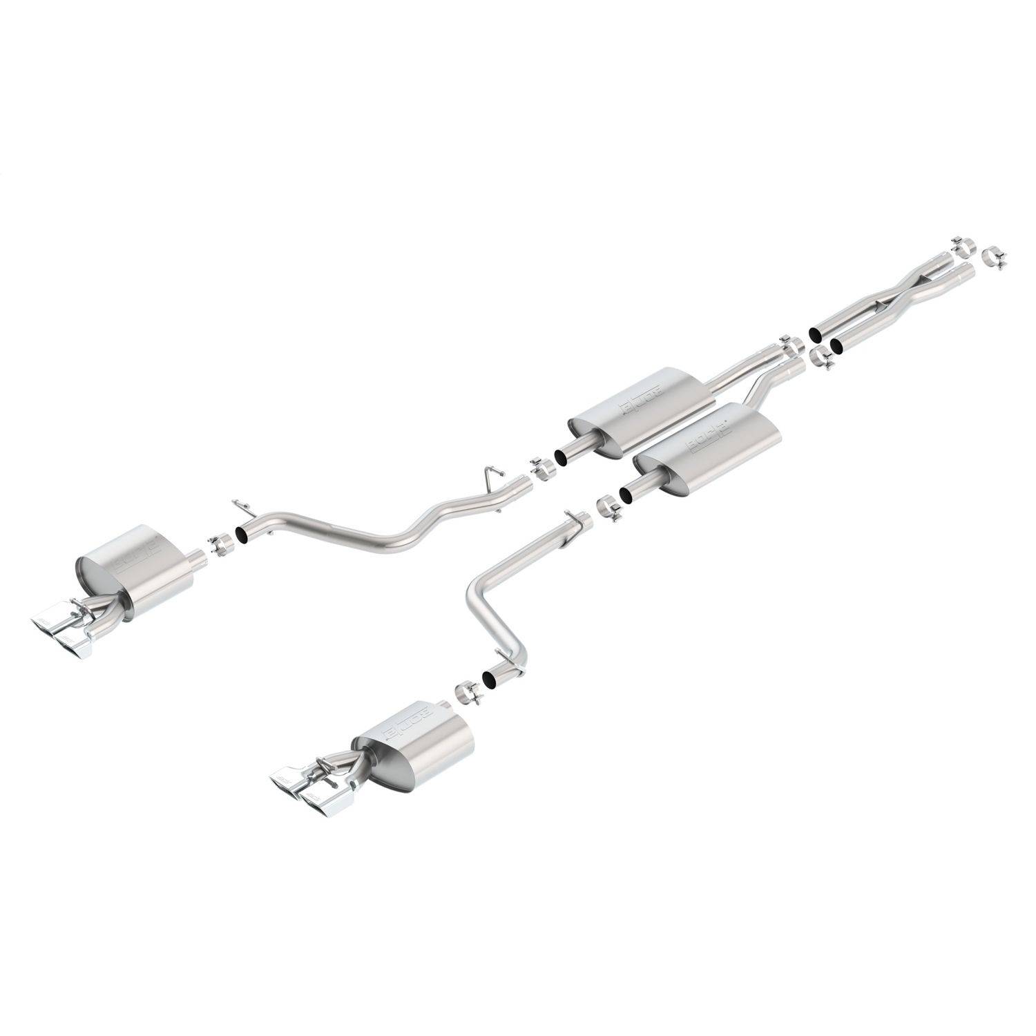 2011-2014 Dodge Challenger SE/ SXT V6 Cat-Back Exhaust System S-Type