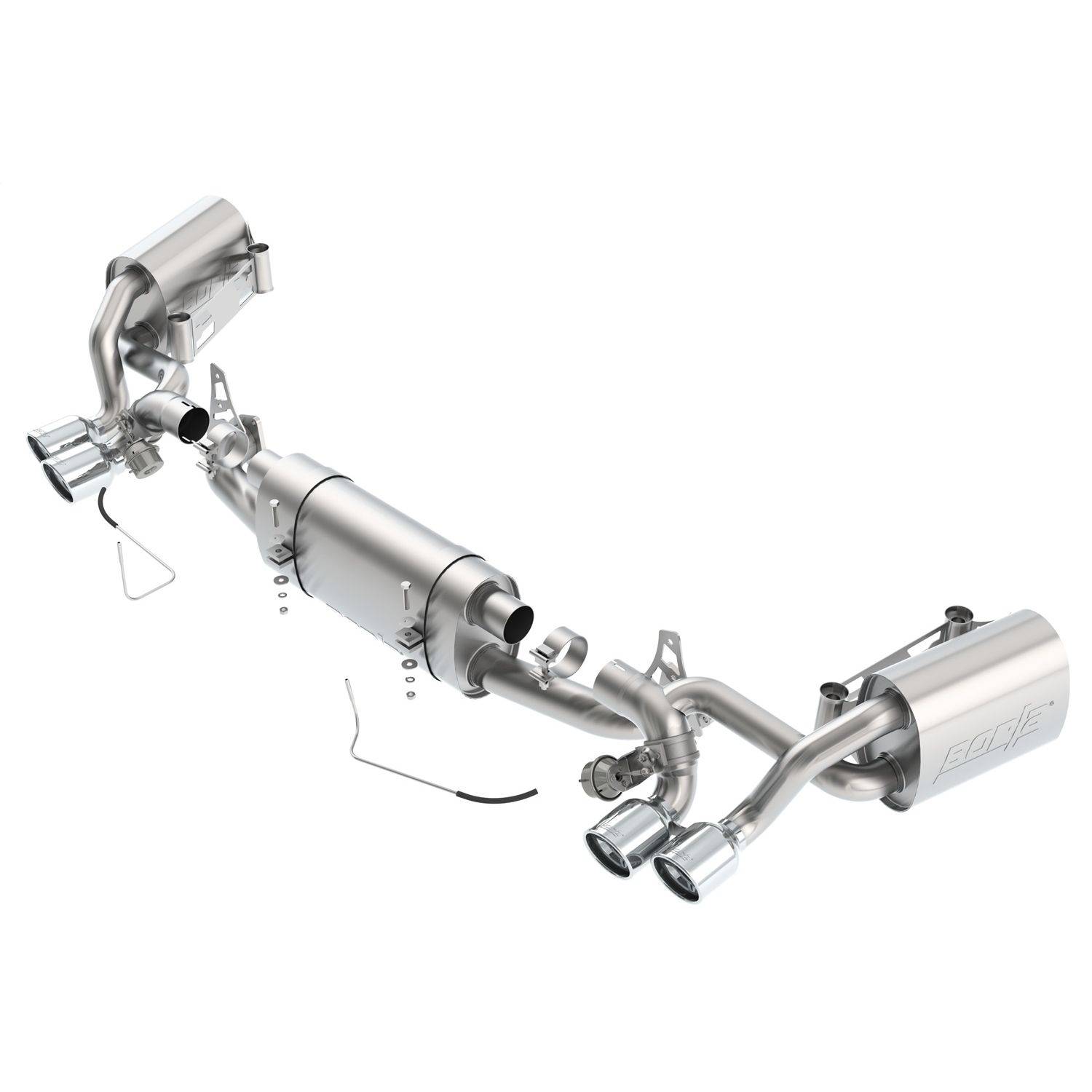 2013-2015 Porsche 911/ 911S Cat-Back Exhaust System S-Type