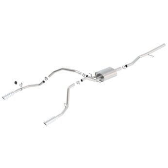 2014-2019 Chevrolet Silverado 1500/ GMC Sierra 1500 Cat-Back Exhaust System ATAK