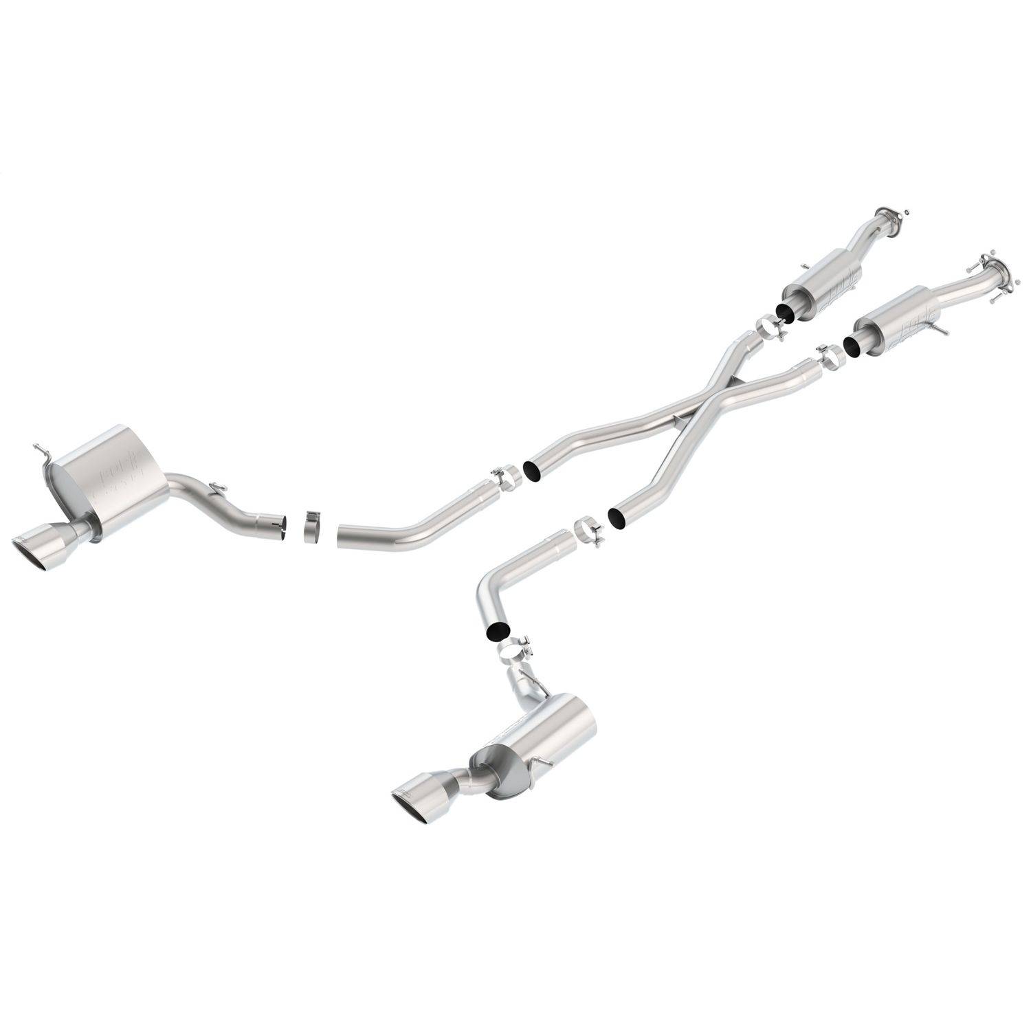 2015-2021 Jeep Grand Cherokee SRT WK2 Cat-Back Exhaust System S-Type