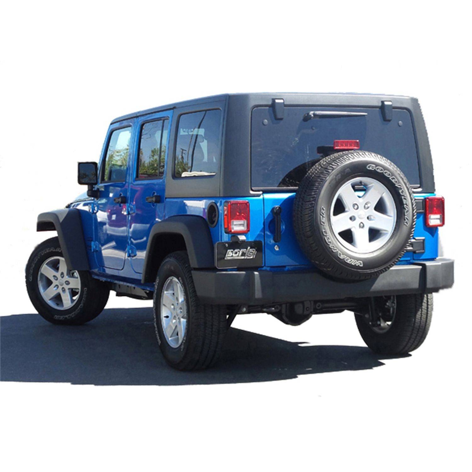 2012-2018 Jeep Wrangler JKU Cat-Back(tm) Exhaust System S-Type "Climber"
