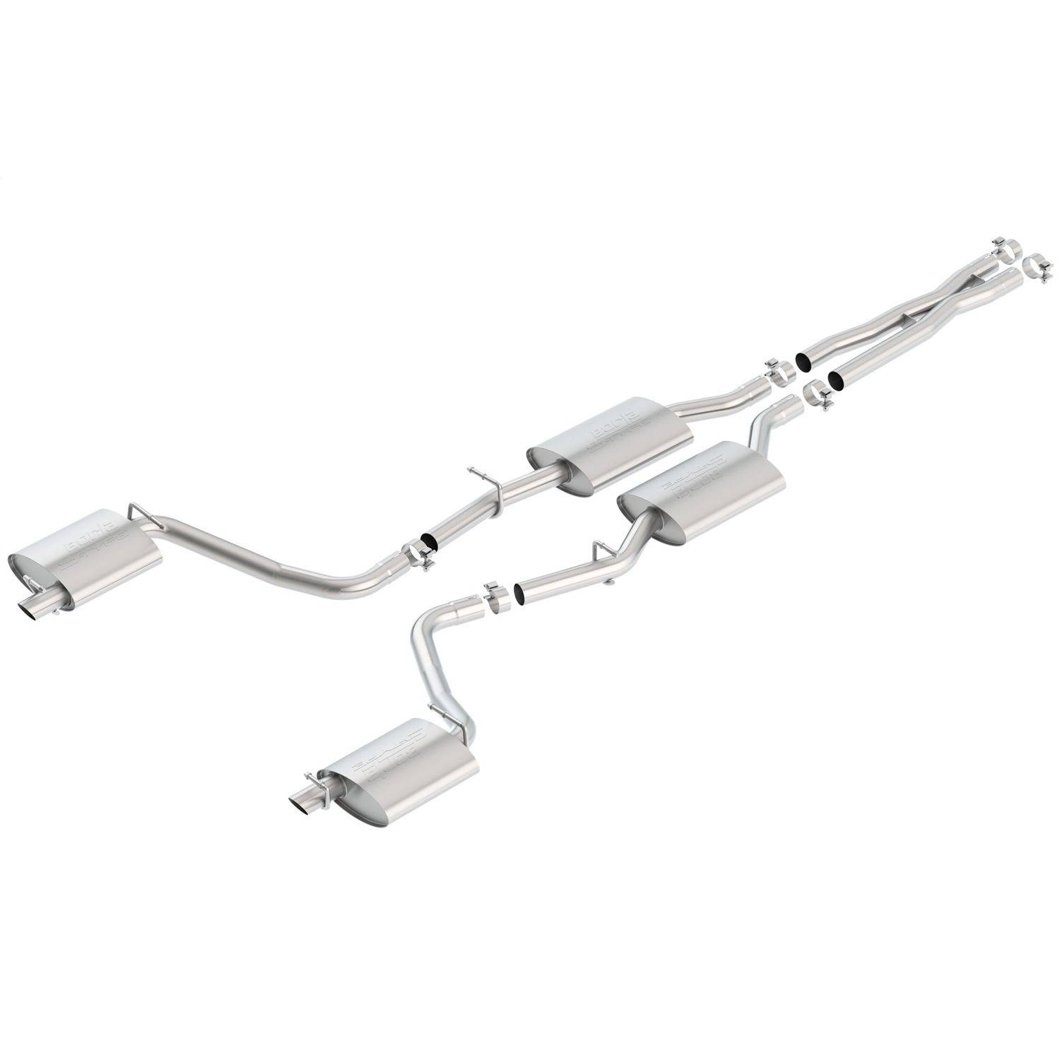 2015-2023 Dodge Challenger SXT/ GT V6 Cat-Back(tm) Exhaust System S-Type