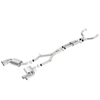 2016-2023 Chevrolet Camaro SS 3" With Dual Tips Cat-Back(tm) Exhaust System S-Type