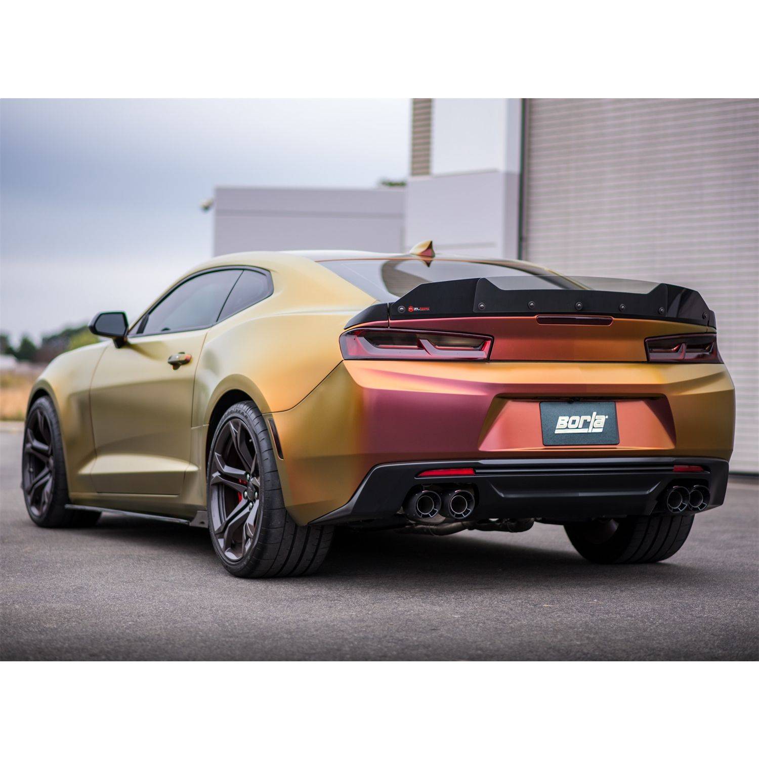 2016-2023 Chevrolet Camaro SS 3" With Dual Tips Cat-Back(tm) Exhaust System S-Type