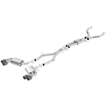 2016-2023 Chevrolet Camaro SS 3" With Dual Tips Cat-Back(tm) Exhaust System ATAK(r)