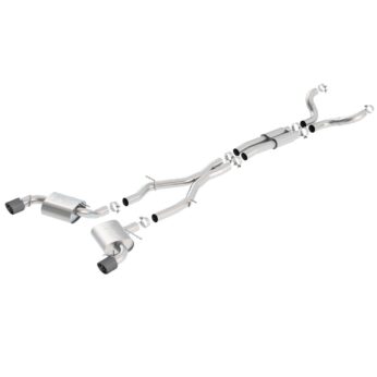2016-2023 Chevrolet Camaro SS 3" With Single Tips Cat-Back(tm) Exhaust System ATAK(r)