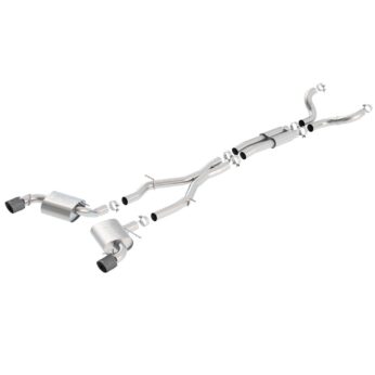 2016-2023 Chevrolet Camaro SS 3" With Single Tips Cat-Back(tm) Exhaust System ATAK(r)