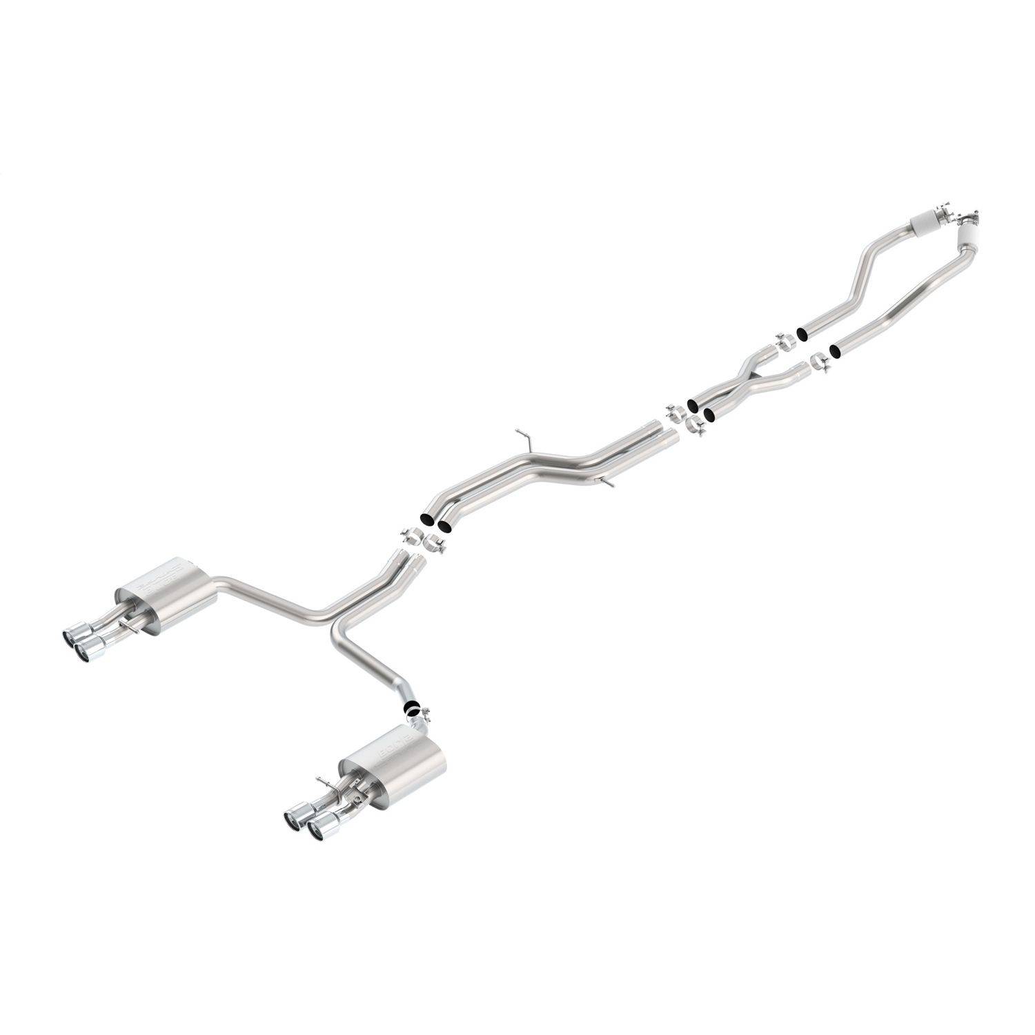 2013-2018 Audi S6 Cat-Back Exhaust System S-Type