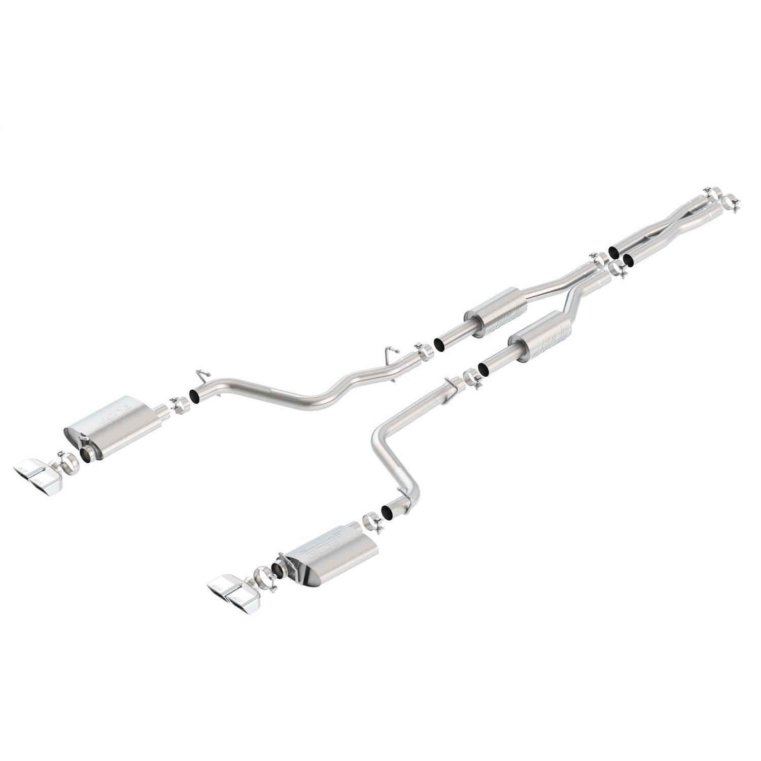 2009-2014 Dodge Challenger R/T Cat-Back Exhaust System S-Type