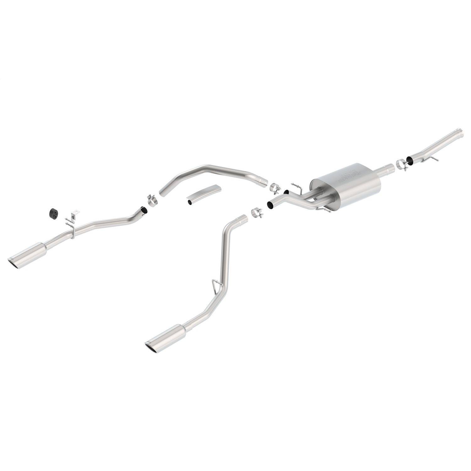2014-2018 Chevrolet Silverado 1500/ GMC Sierra 1500 Cat-Back Exhaust System S-Type