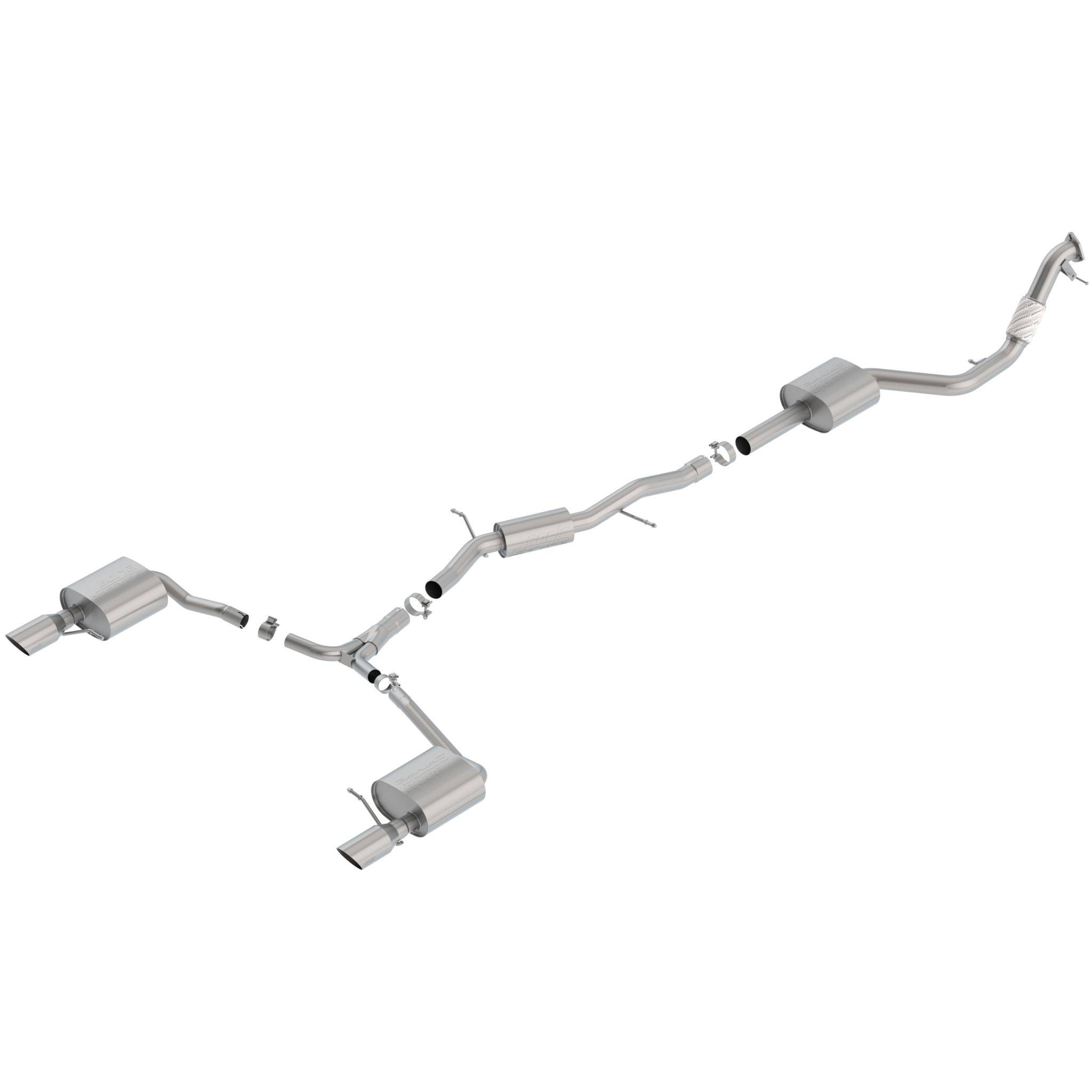 2017-2019 Audi A4 Quattro Avant/ Allroad Cat-Back Exhaust System ATAK