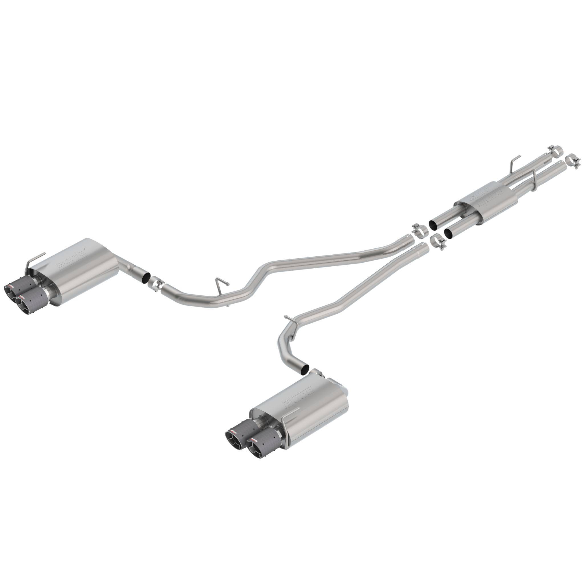 2020-2023 Ford Explorer ST/ Explorer Platinum/ Lincoln Aviator Cat-Back(tm) Exhaust System ATAK(r)