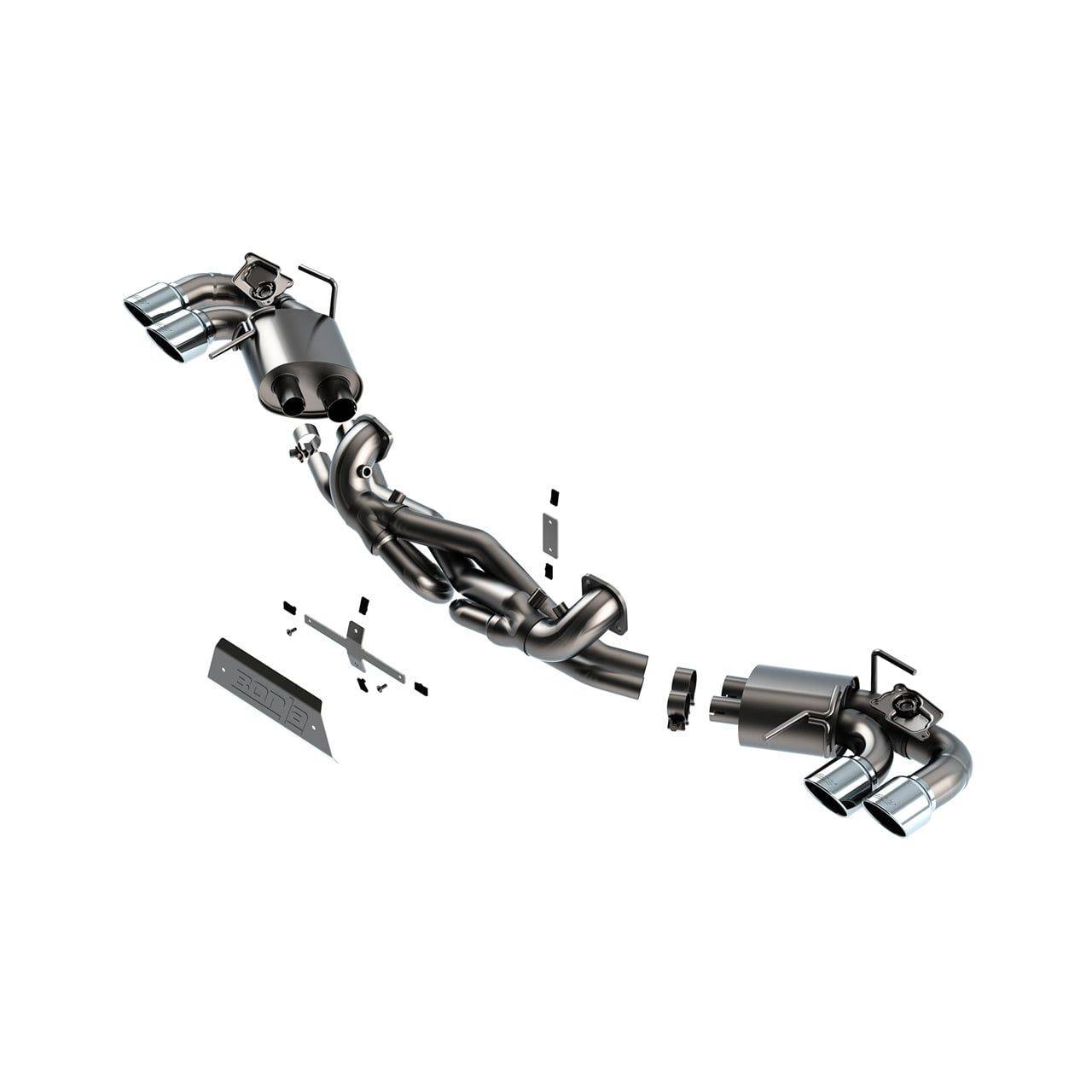 2019-2023 Chevrolet Silverado 1500/ GMC Sierra 1500 Cat-Back(tm) Exhaust System S-Type