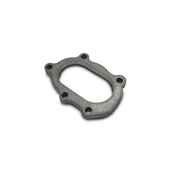 Vibrant Performance - 14480 - 5 Bolt with Divorced Ports Turbo Discharge Flange for GT25R/GT28R (Oval)