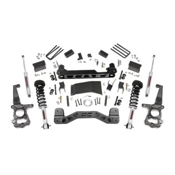 Rough Country 4 Inch Lift Kit - N3 Struts - Ford F-150 4WD (2015-2020)