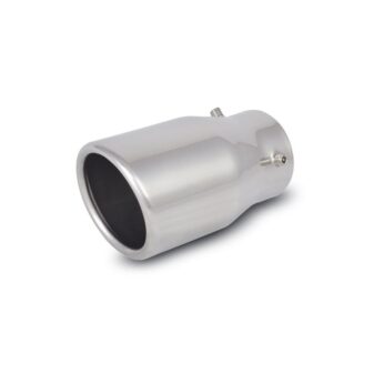 Vibrant Performance - 1503 - 3 in. Round Stainless Steel Bolt-On Tip (Single Wall, Angle Cut)