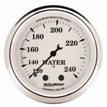 2-1/16 in. WATER TEMPERATURE, 120-240 Fahrenheit, OLD-TYME WHITE