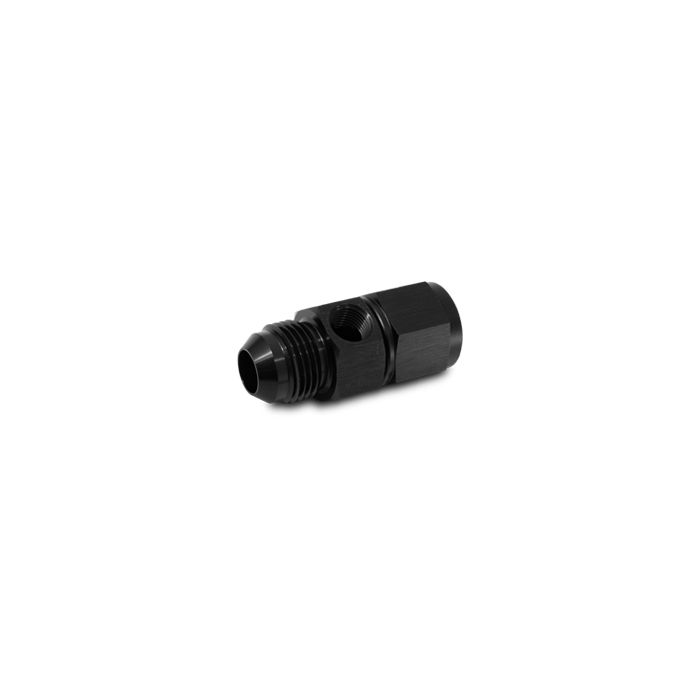 Vibrant Performance - 16486 - Female AN to Male AN Flare Union Adapter with 1/8 in. NPT Port; Size: -6AN