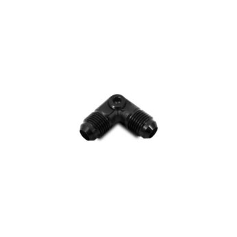 Vibrant Performance - 16536 - Male AN Flare 90 Degree Union Fitting with 1/8 in. NPT Port; Size: -6AN