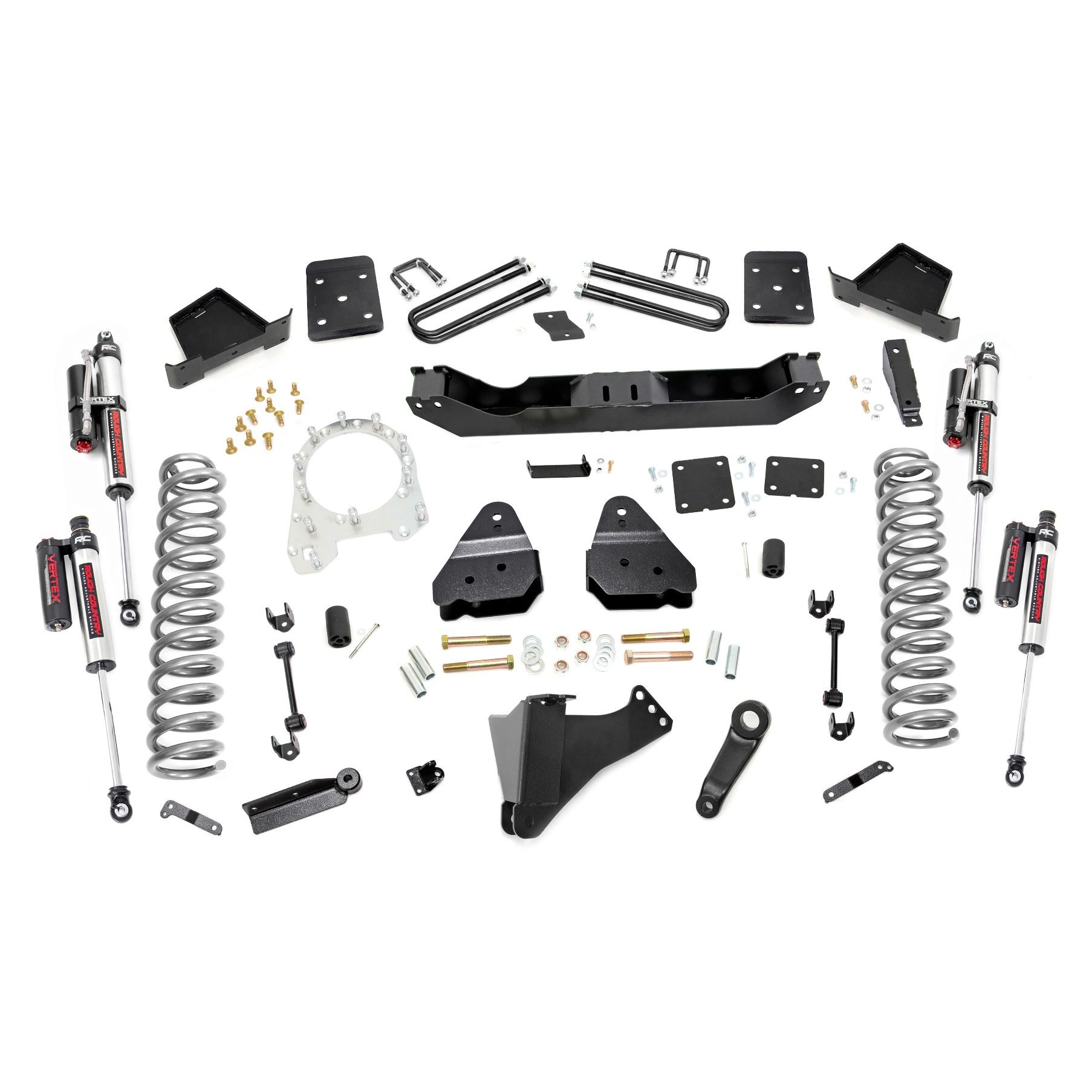 Rough Country 6 Inch Lift Kit - Diesel - OVLD - Vertex - Ford Super Duty (17-22)