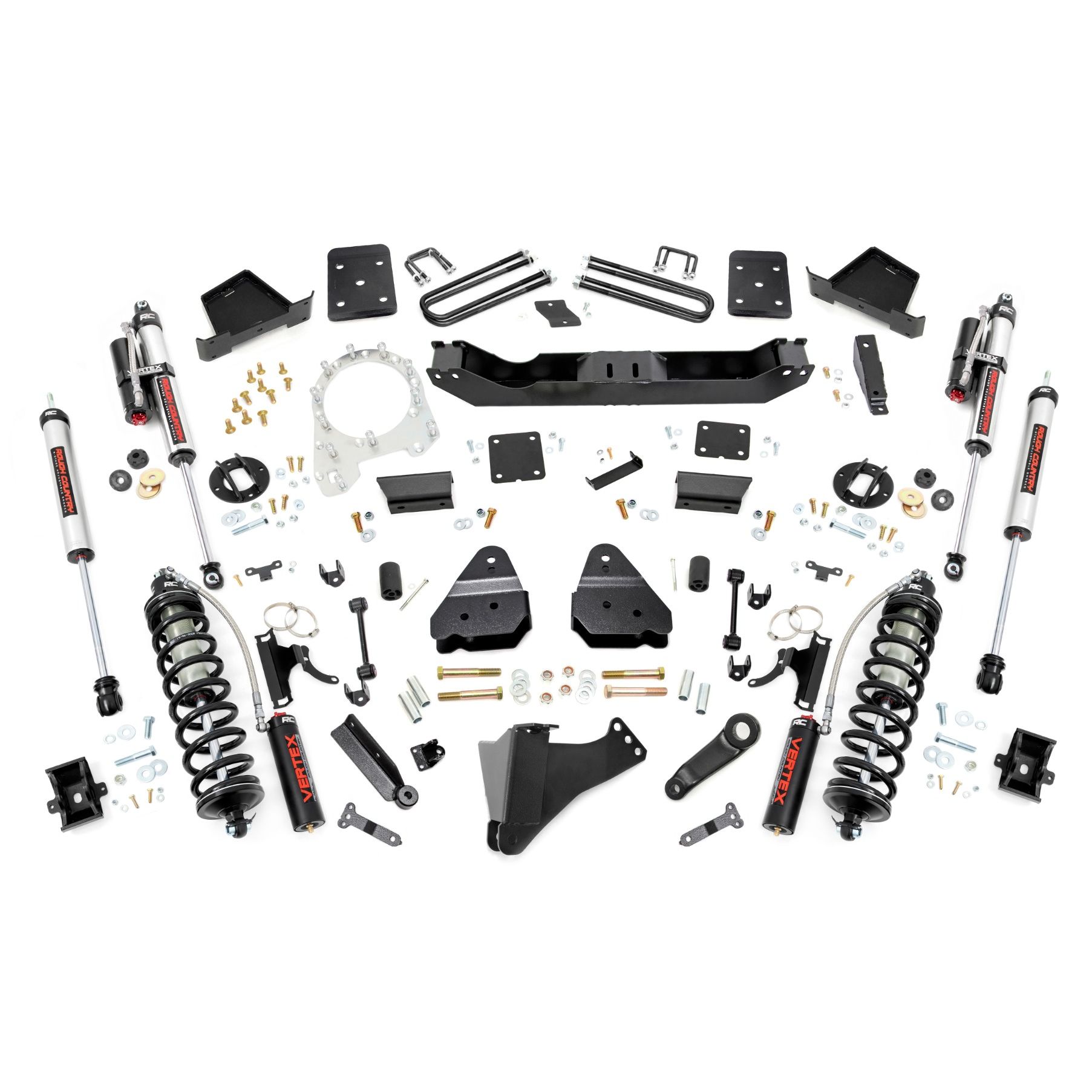 Rough Country 6 Inch Lift Kit - Diesel - OVLD - C/O Vertex - Ford Super Duty (17-22)