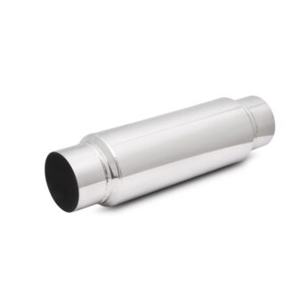 Vibrant Performance - 17960 - Large Diameter Bottle Style Resonator, 4 in. inlet/outlet x 18 in. long