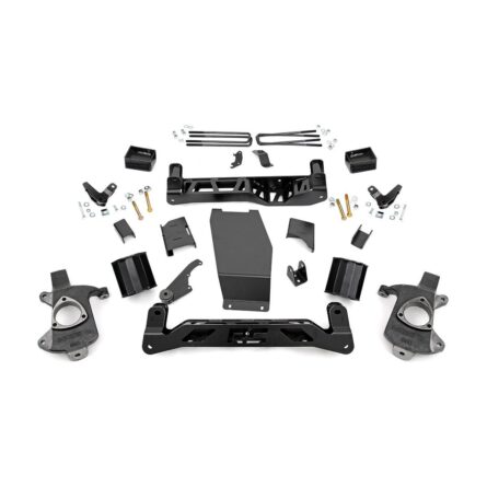 Rough Country 5 Inch Lift Kit - Magneride - Cast Steel - GMC Sierra 1500 Denali (14-18)