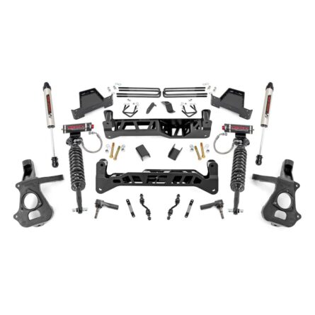 Rough Country 7 in Lift Kit - Alu/Stamp Steel - Vertex/V2 - Chevy/GMC 1500 (14-18)