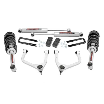 Rough Country 3.5 Inch Lift Kit - N3 Struts - GMC Sierra 1500 2WD/4WD (2019-2023)