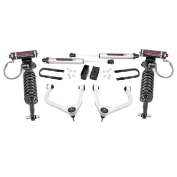 Rough Country 3.5 Inch Lift Kit - Vertex/V2 - Rear Mono Leaf - Chevy Silverado 1500 2WD/4WD (22-23)