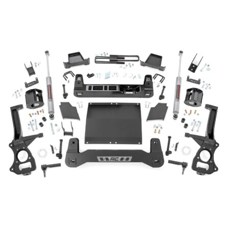 Rough Country 4 Inch Lift Kit - Diesel - Chevy/GMC 1500 (19-23)