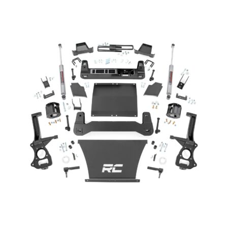 Rough Country 4 in Lift Kit - AT4/Trailboss - Chevy/GMC 1500 (19-23)